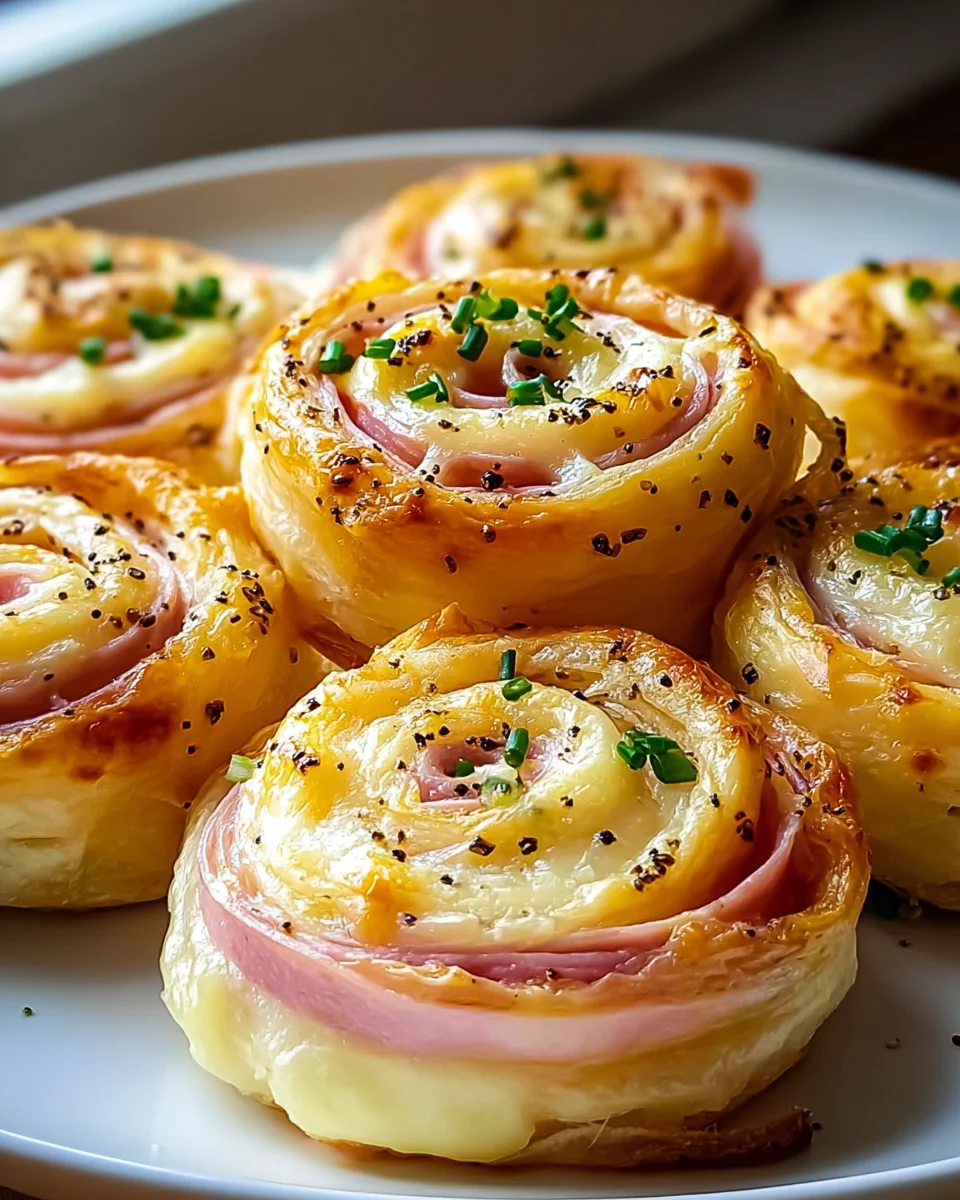 Hot Beef Ham & Cheese Pinwheels: Crowd-Pleasing Appetizer