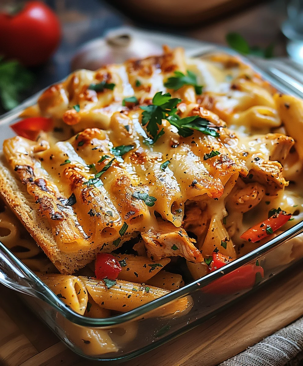 Sweet & Spicy Honey Pepper Chicken Panini Pasta