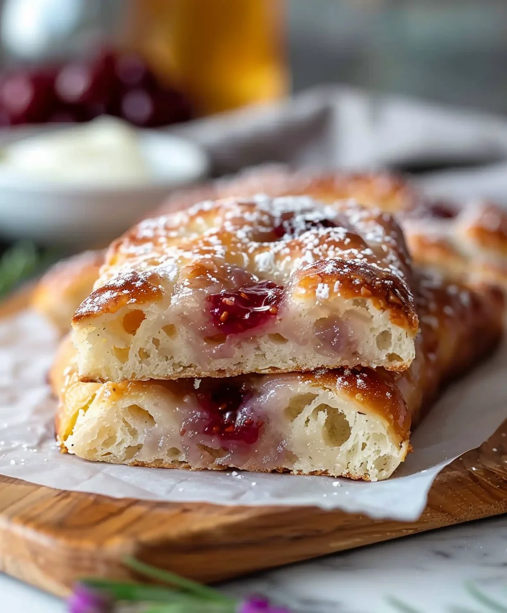 Homemade Jam Donut Focaccia: The Ultimate Sweet & Fluffy Treat
