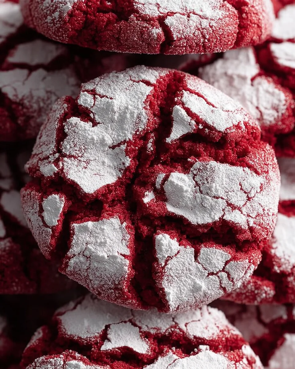 Best Red Velvet Crinkle Cookies - Quick & Simple Recipe