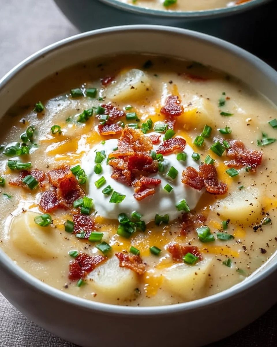 Hearty Loaded Baked Potato Soup Recipe – Ultimate Comfort!