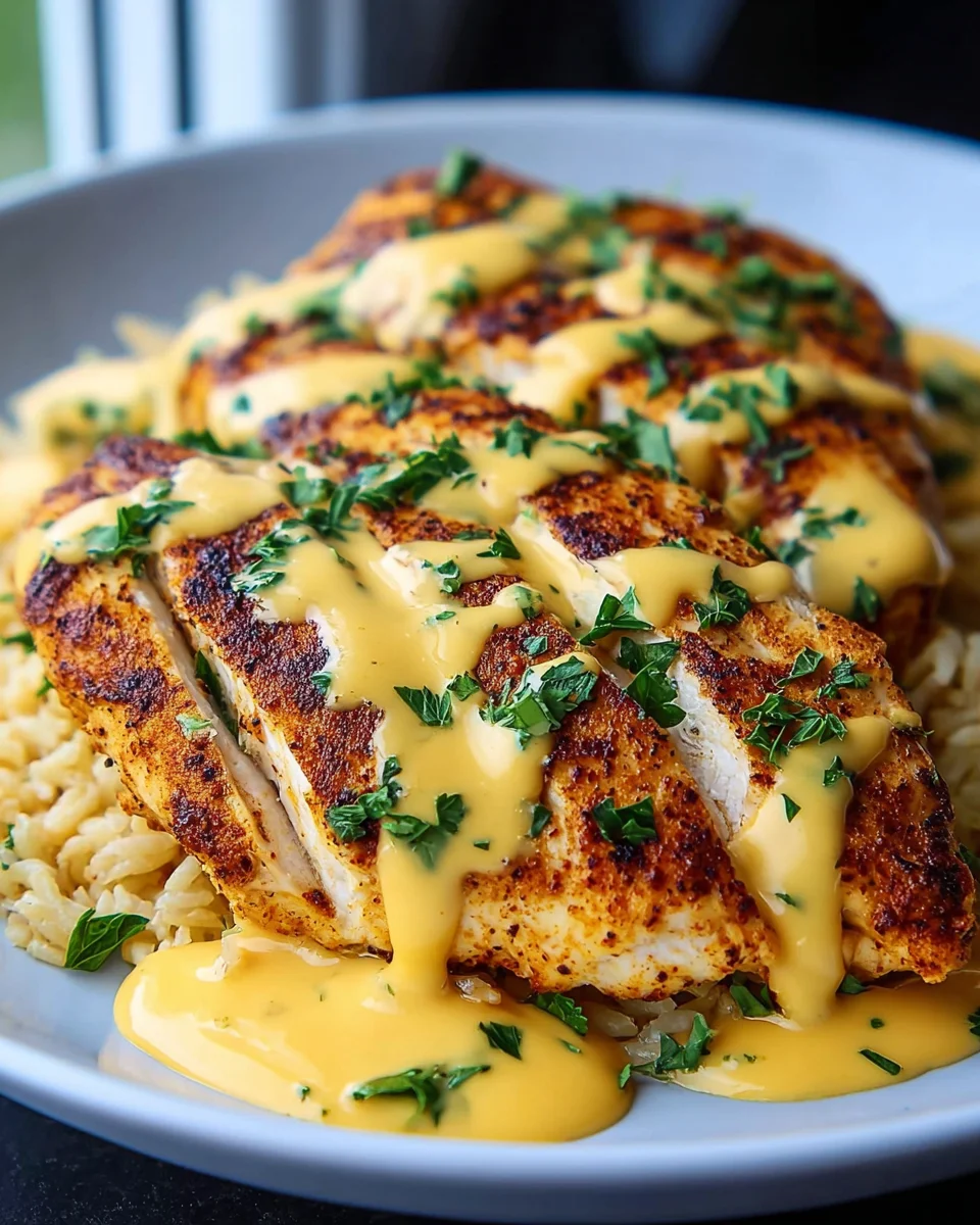 Authentic Mexican Chicken Smothered in Rich Cheese Sauce