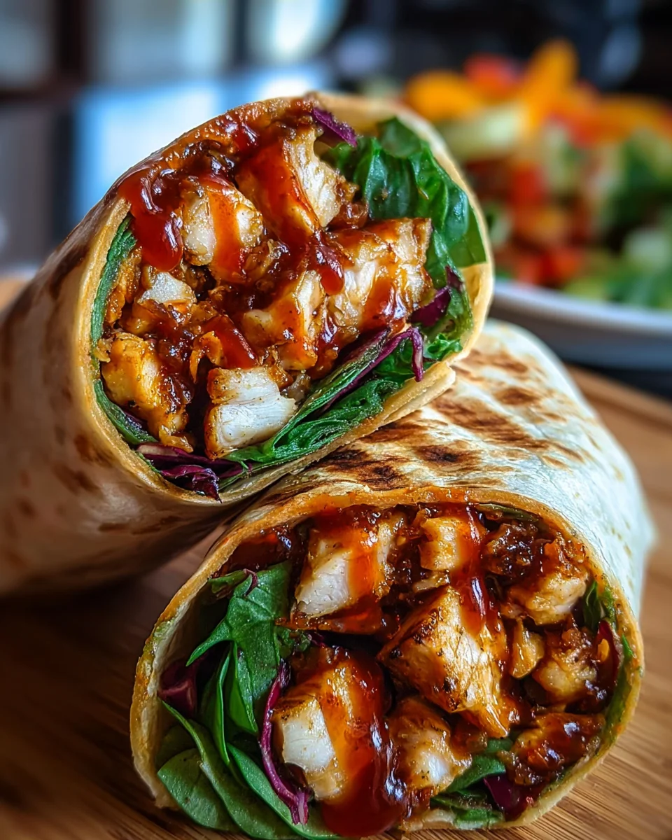 Sweet Chili Chicken Wraps: Quick & Easy Weeknight Dinner