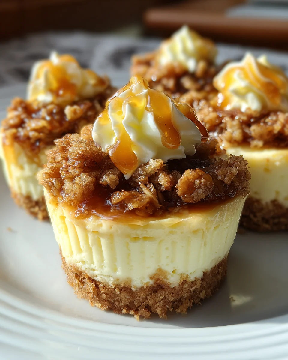 Best Apple Crisp Mini Cheesecakes: Easy, Sweet & Crowd-Pleasing!