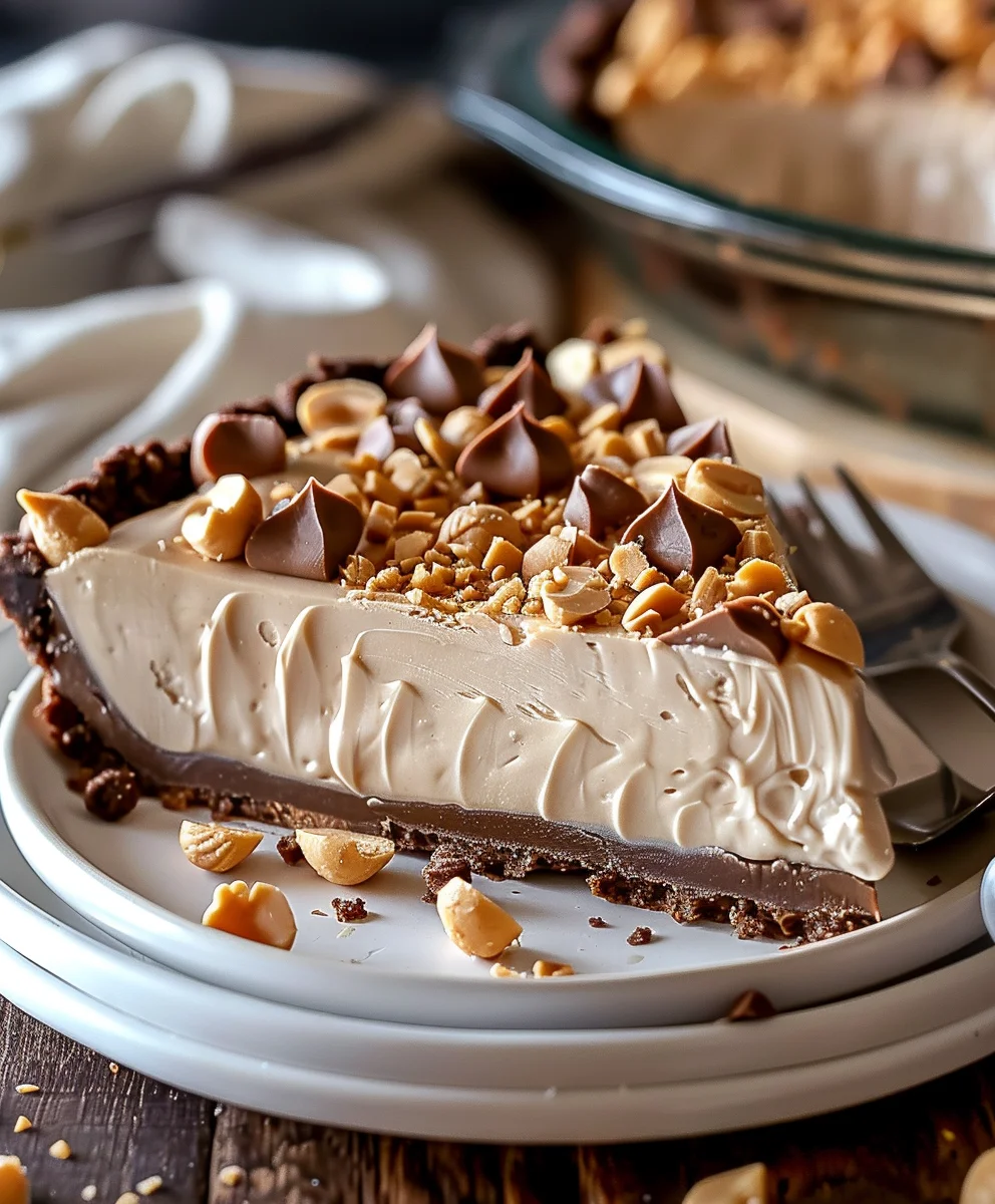Irresistible No Bake Cream Cheese Peanut Butter Pie