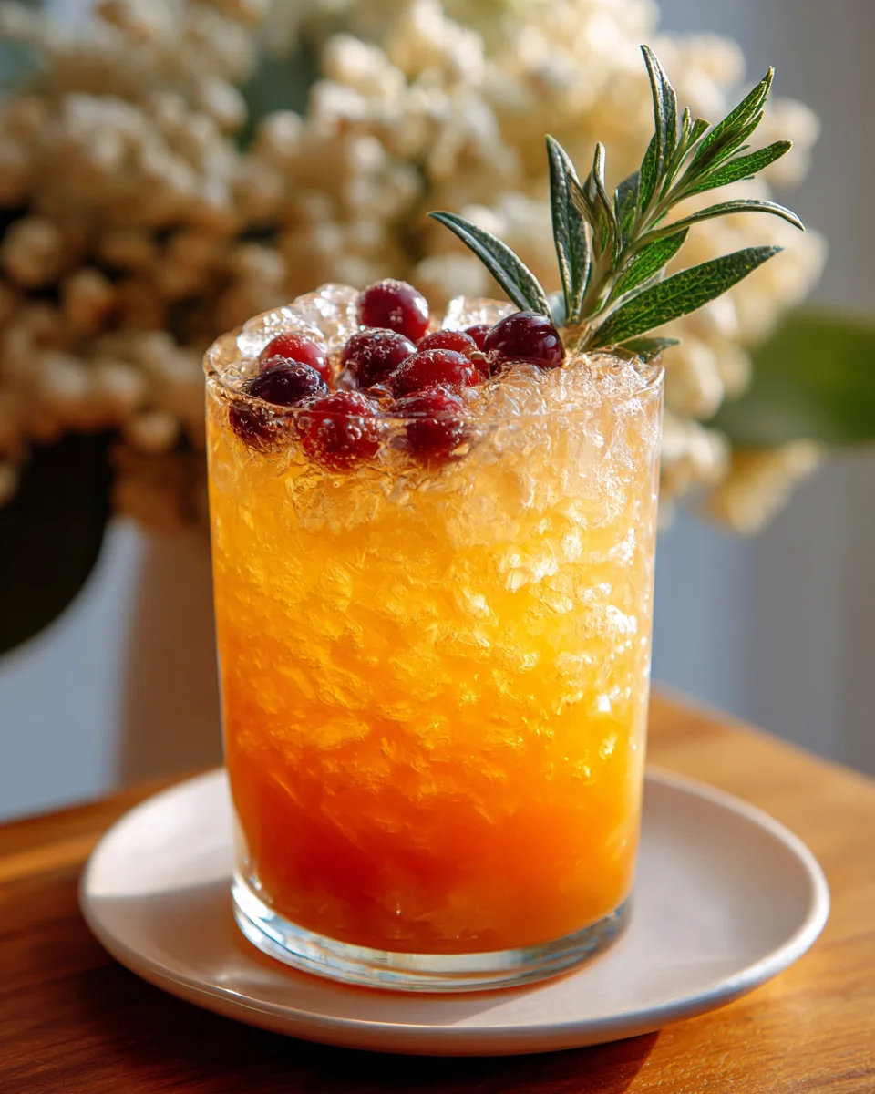 Delicious Thanksgiving Mocktail Recipe for Festive Cheers!