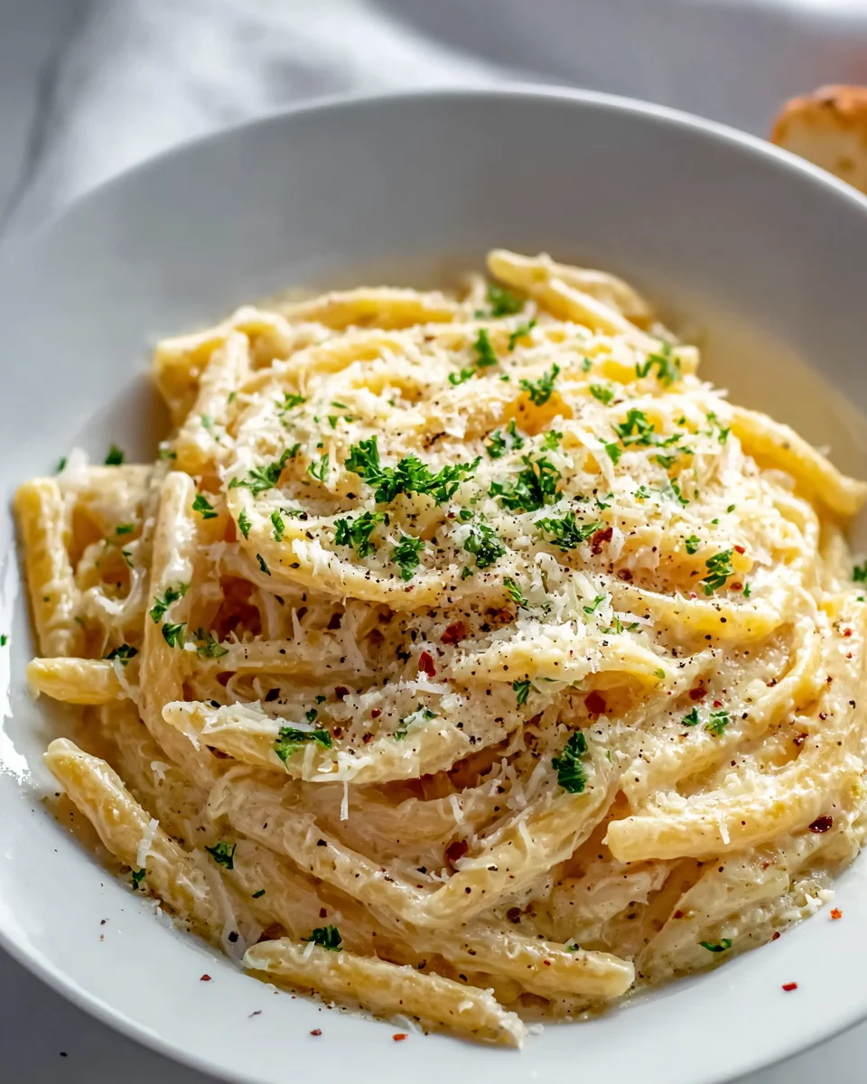 Creamy Garlic Pasta Recipe - Easy One Pot Delight!