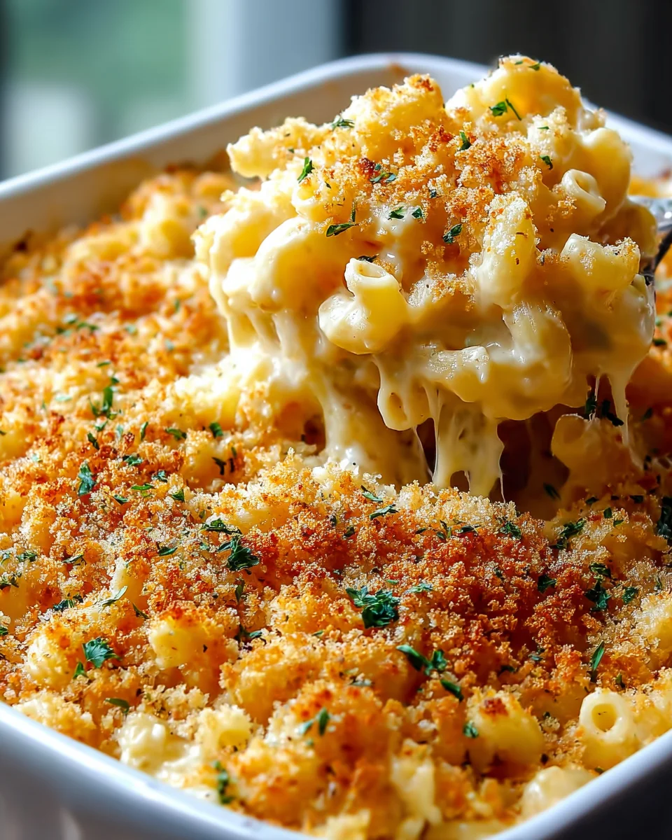 Crispy Baked Mac & Cheese: Ultimate Comfort Food!