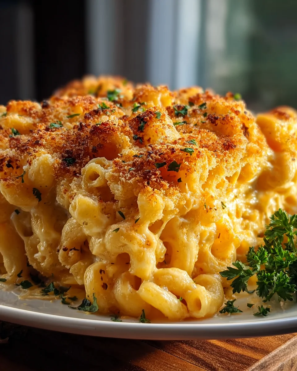 Ultimate Cheesy Creamy Baked Mac and Cheese Recipe