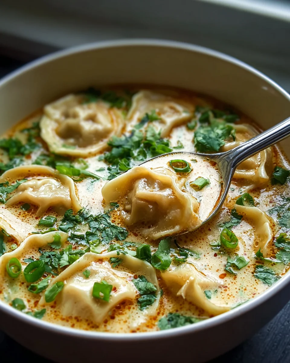 Easy Thai Potsticker Soup: Flavorful Beef Dumpling Delight