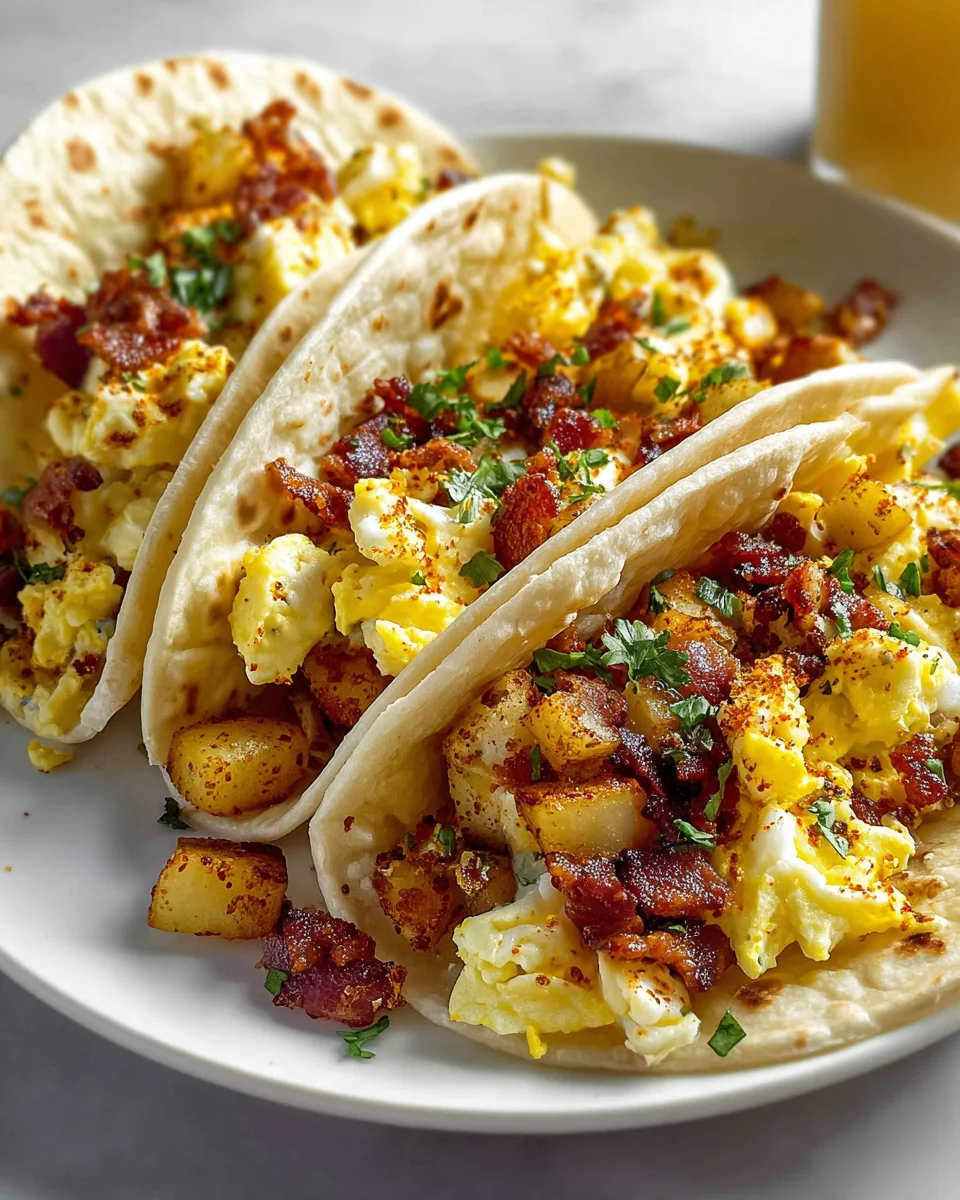 Delicious Baked Breakfast Tacos for a Perfect Morning Meal