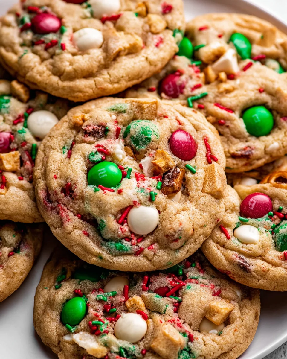 Delicious Christmas Kitchen Sink Cookies for Holiday Cheer