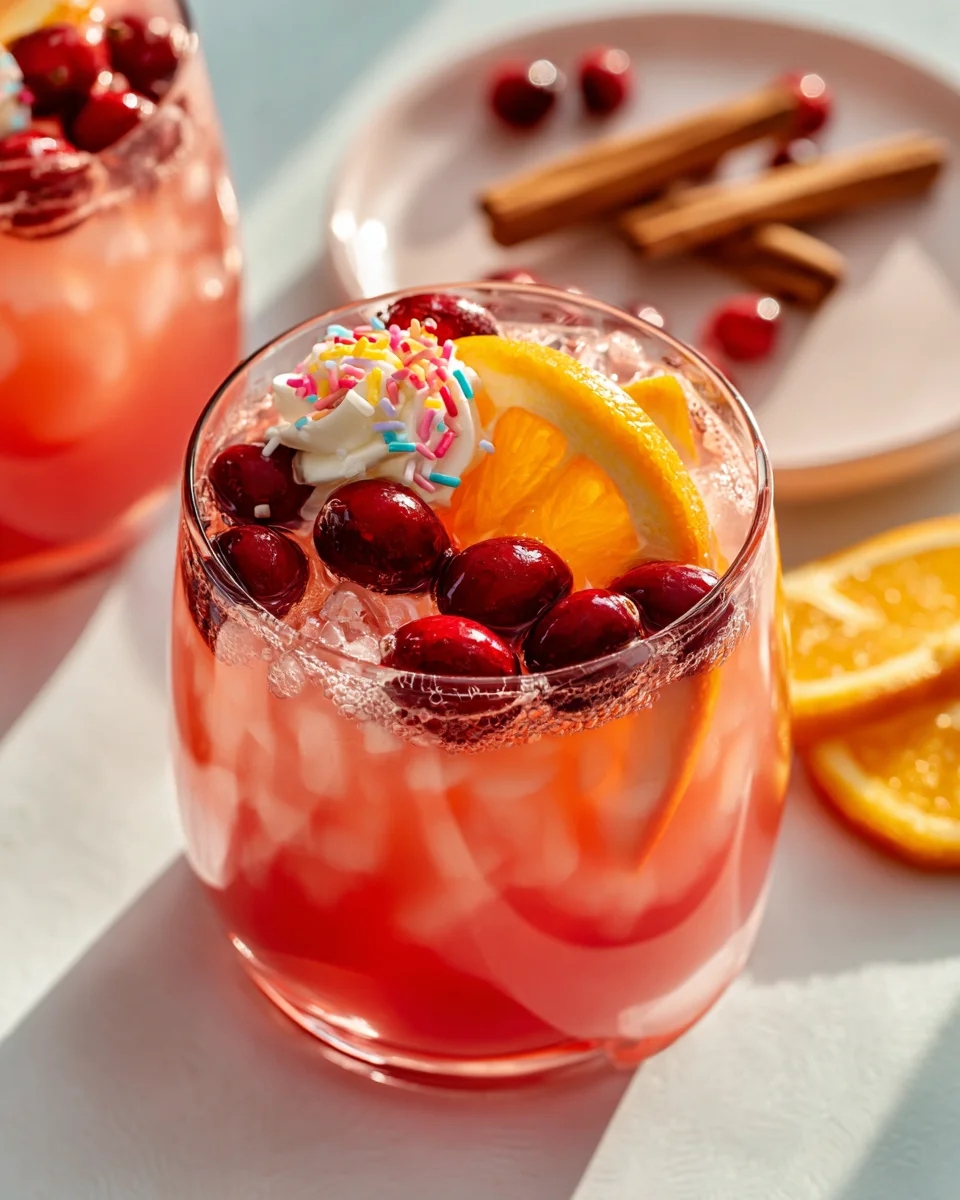 Sparkling Thanksgiving Punch: Easy Non-Alcoholic Festive Drink