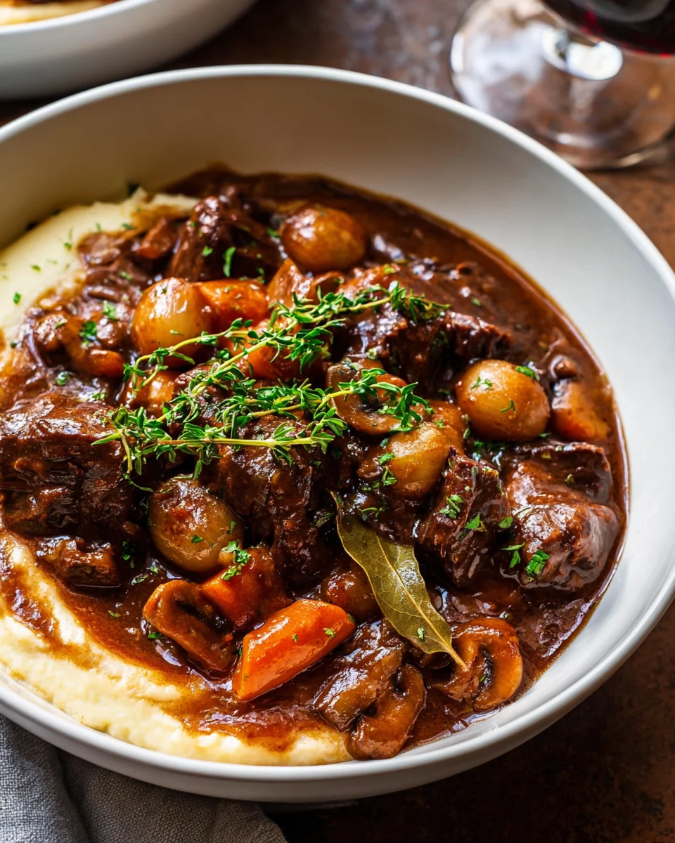 Classic Beef Bourguignon Recipe: A Hearty Comfort Dish