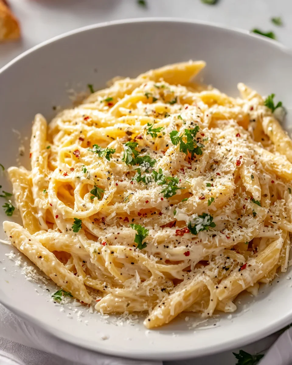 Creamy Garlic Pasta Recipe - Easy One Pot Delight!