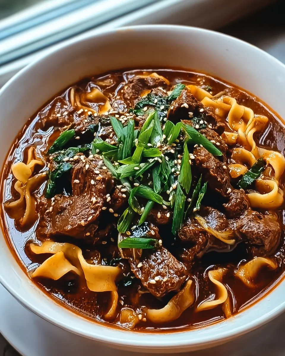 Incredible Korean Beef Noodles Recipe You Must Try!