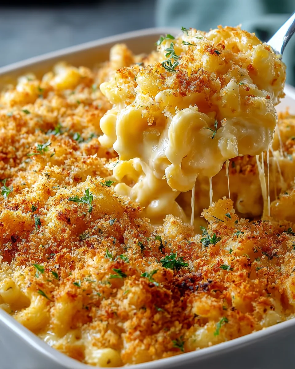Crispy Baked Mac & Cheese: Ultimate Comfort Food!