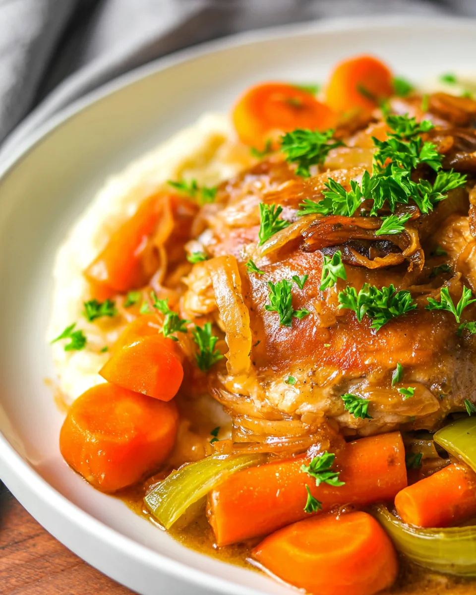 Tender Crockpot Chicken Pot Roast Recipe for Comforting Meals