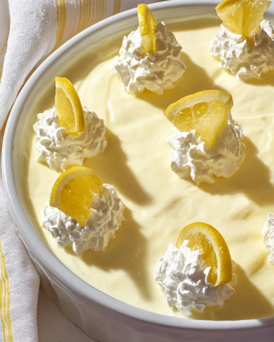 Fresh Lemon Mousse Recipe - Light, Zesty & Easy Dessert!