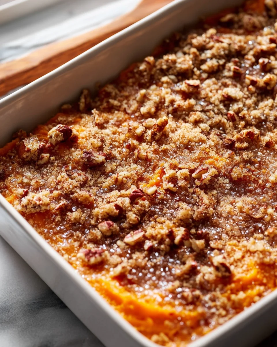 Delicious Ina Garten Sweet Potato Casserole with Pecans Recipe