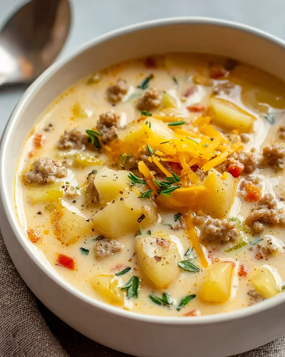 Delicious Beef Sausage Potato Soup Recipe for Cozy Nights