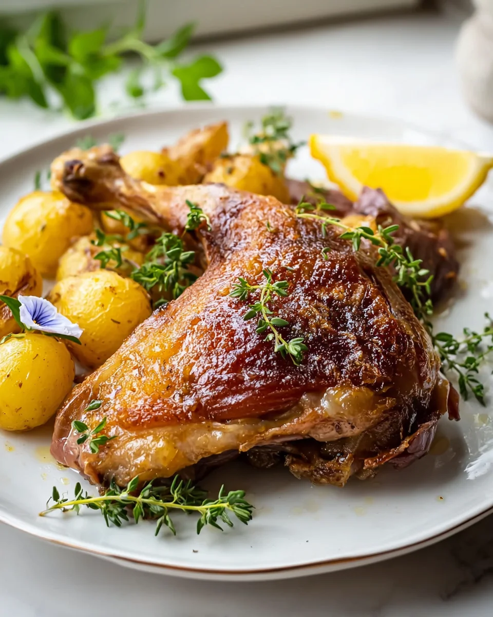 Crispy Duck Confit Recipe: A Flavorful Bayou Delight!