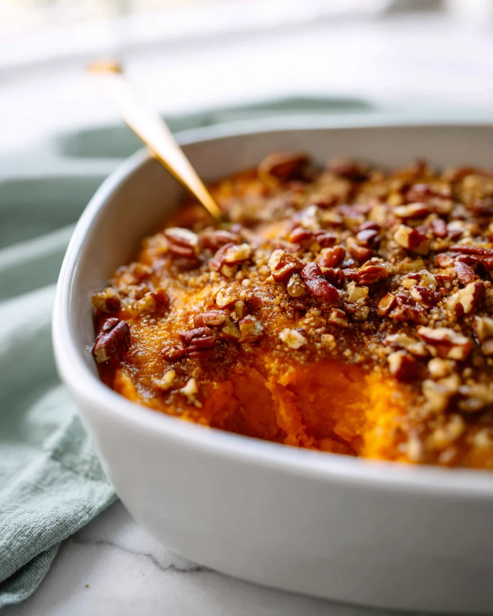 Delicious Mom's Sweet Potato Casserole Recipe to Savor!