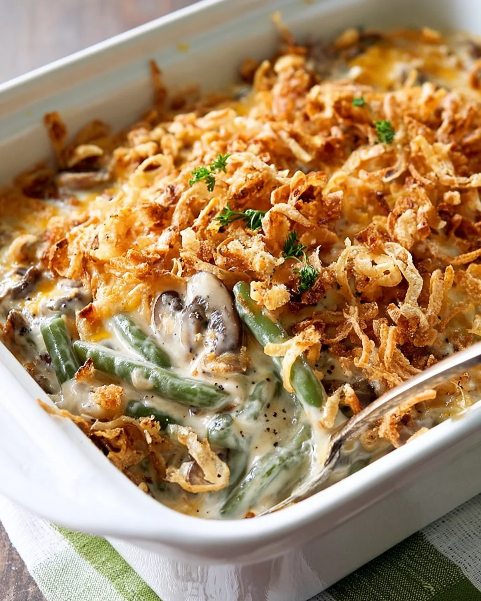 Ultimate Green Bean Casserole: A Creamy Delight for All!