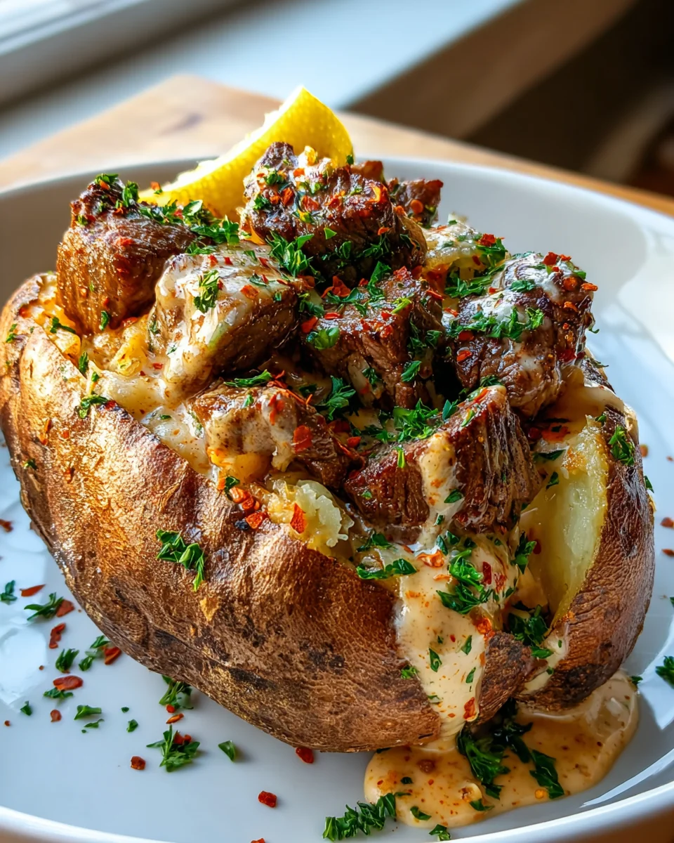 Loaded Steak Potato Recipe: A Hearty Comfort Meal