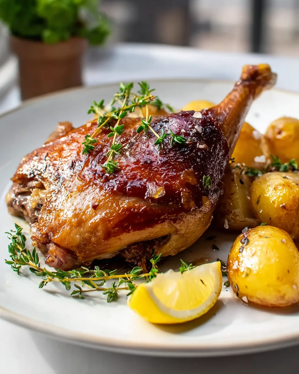 Crispy Duck Confit Recipe: A Flavorful Bayou Delight!