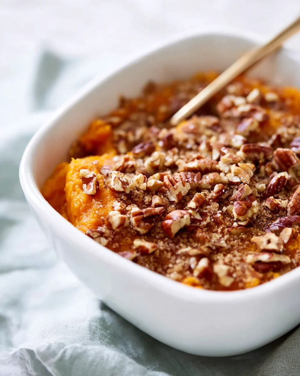 Delicious Mom's Sweet Potato Casserole Recipe to Savor!