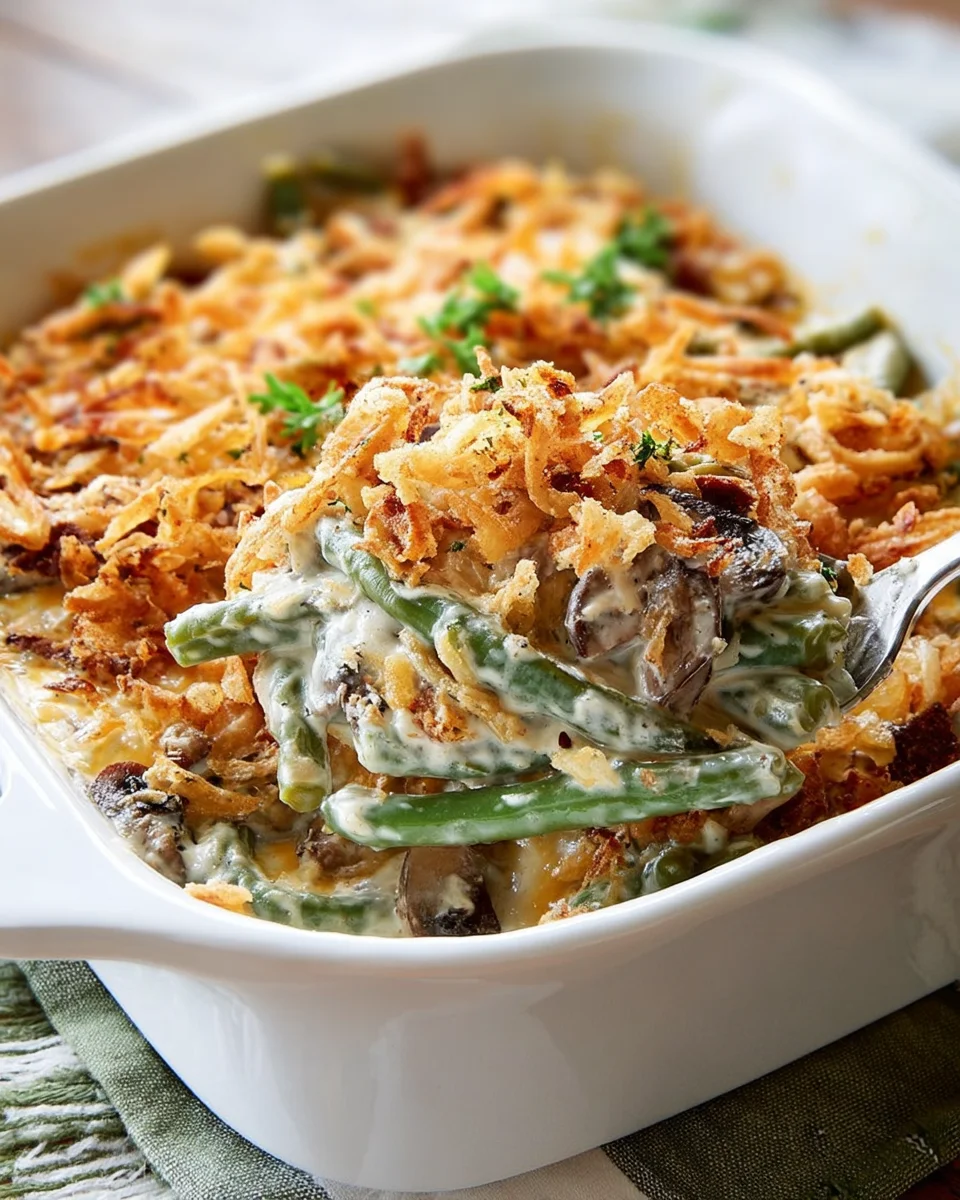 Ultimate Green Bean Casserole: A Creamy Delight for All!