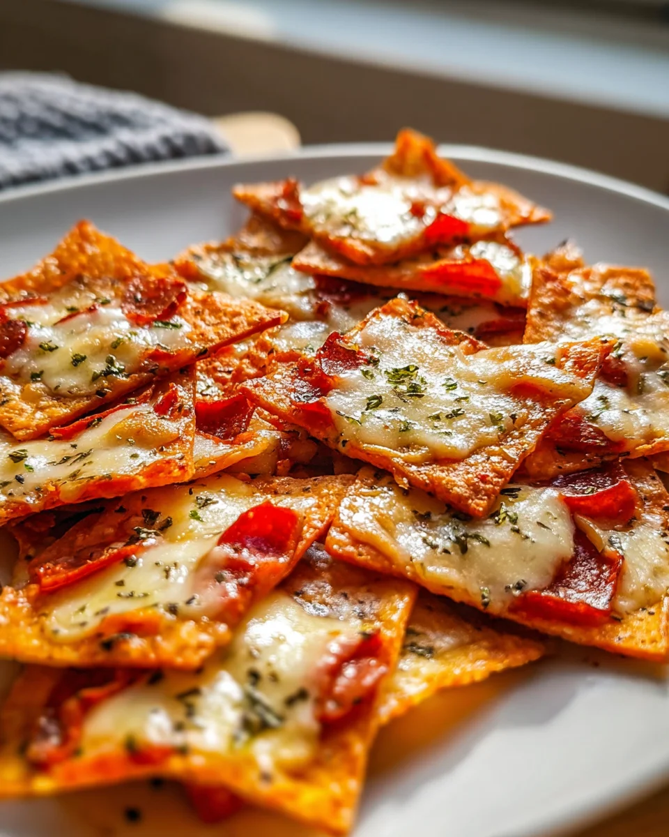 Crispy Pizza Chips: Irresistibly Crunchy Snack Recipe!