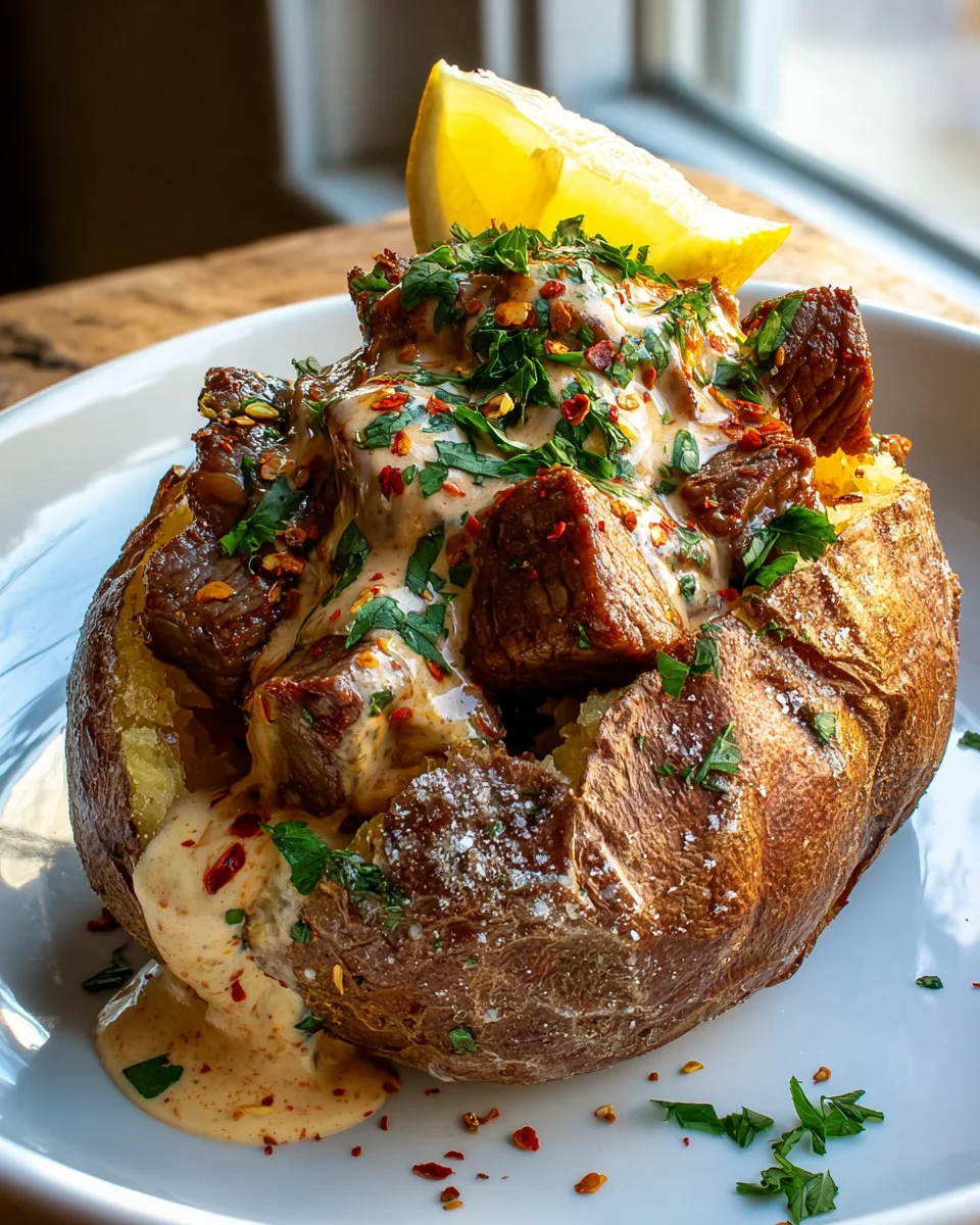Loaded Steak Potato Recipe: A Hearty Comfort Meal