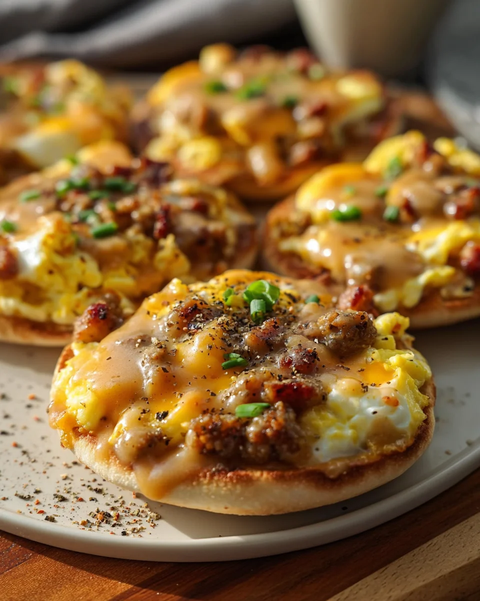 Easy English Muffin Breakfast Pizza – Your New Favorite!