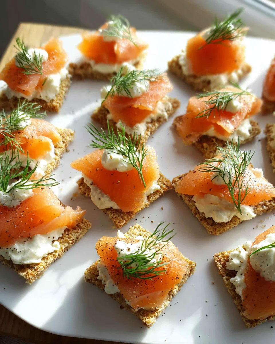 Smoked Salmon Canapes: Elegant & Easy Party Appetizers
