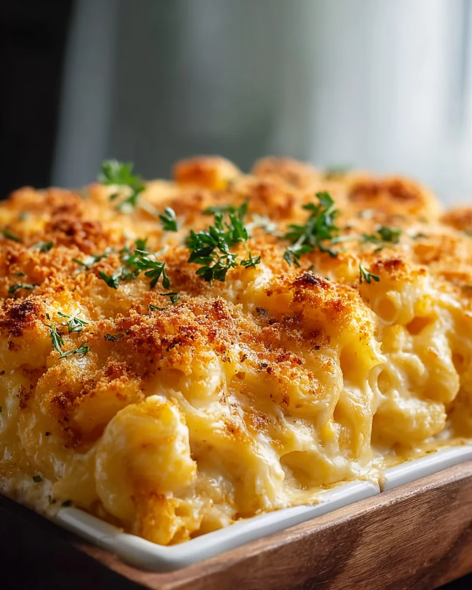 Cheesy Creamy Baked Mac and Cheese Recipe You'll Love!