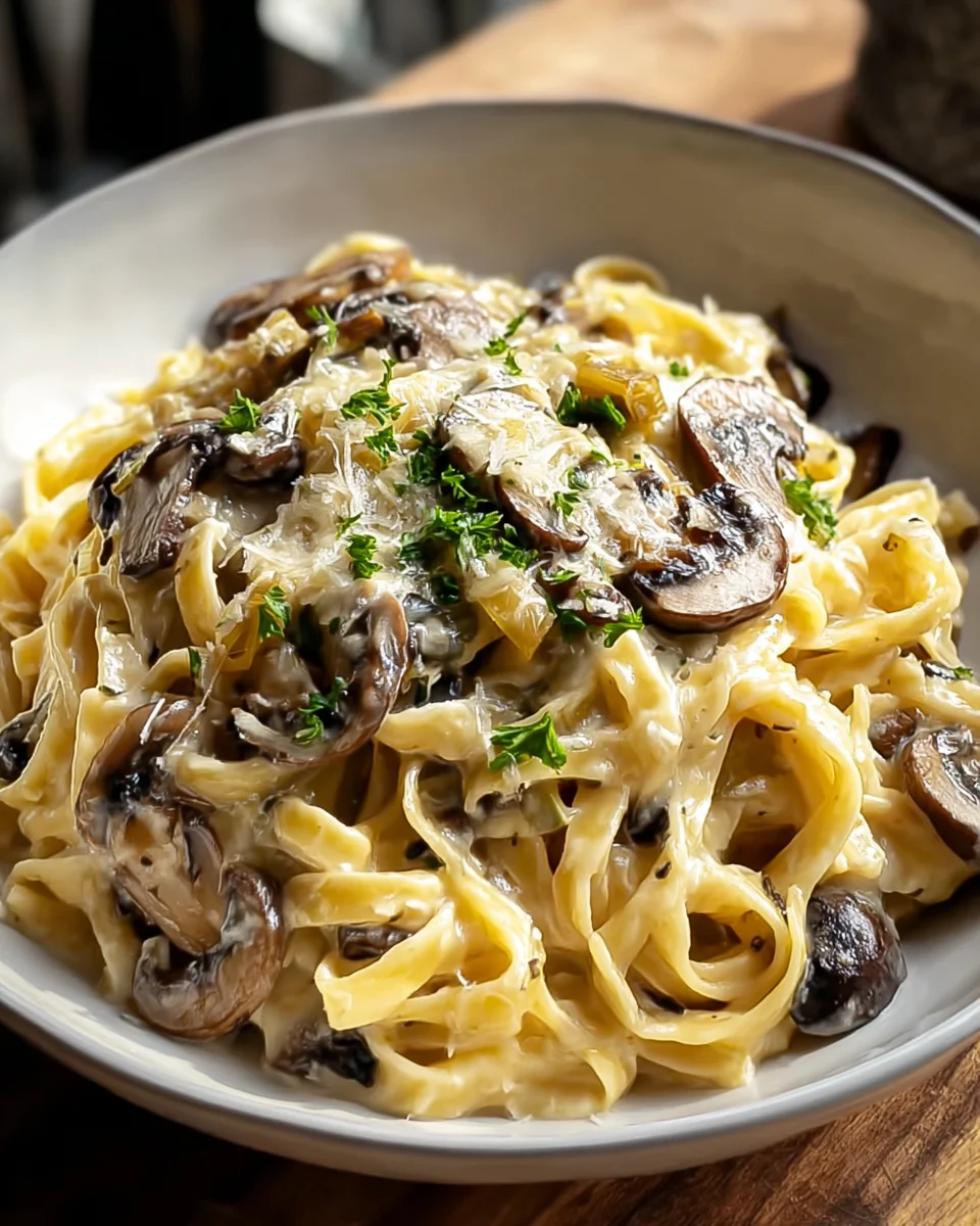 Delicious Mushroom Gruyere Pasta: A Cheesy Comfort Food Recipe