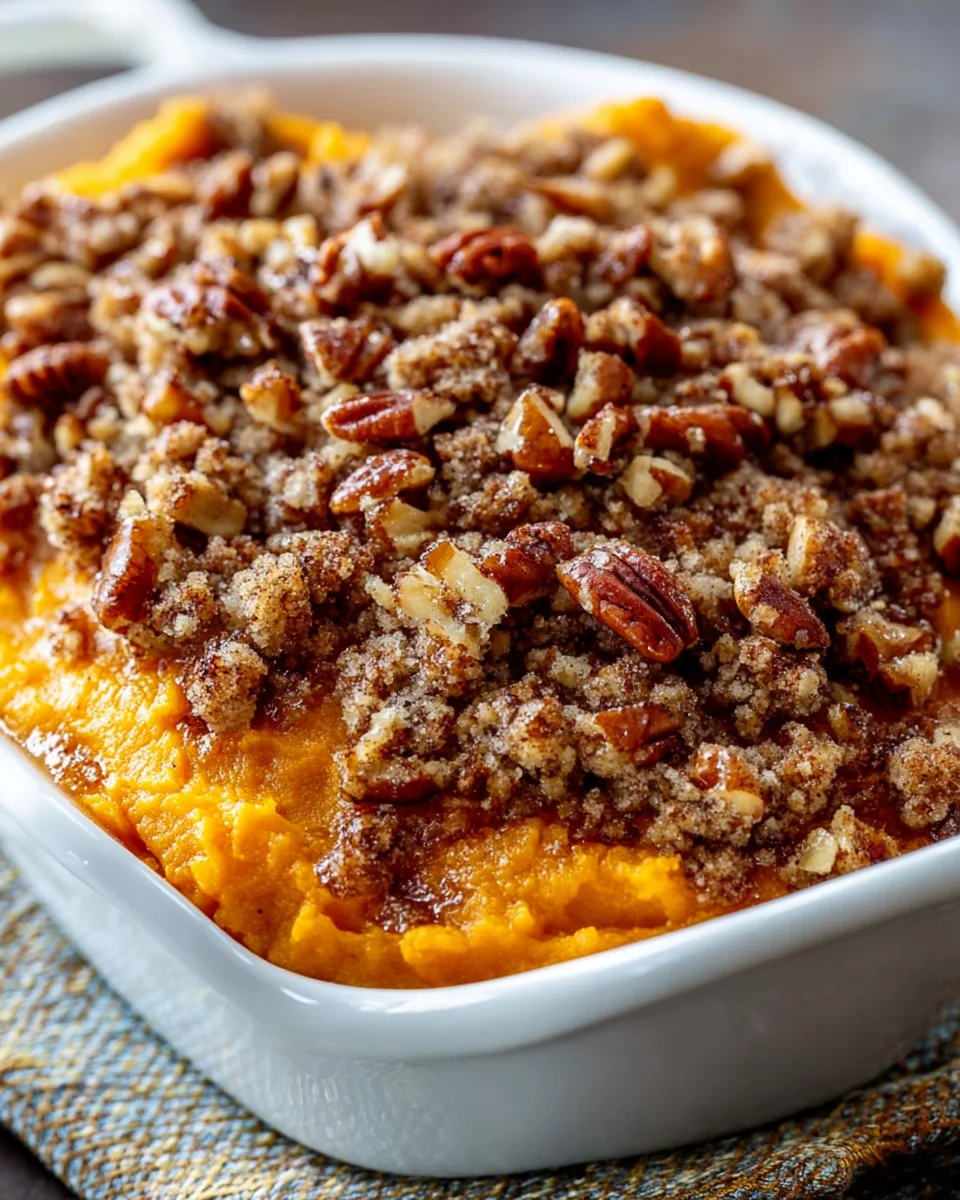 Indulgent Sweet Potato Casserole Recipe for Comforting Bliss
