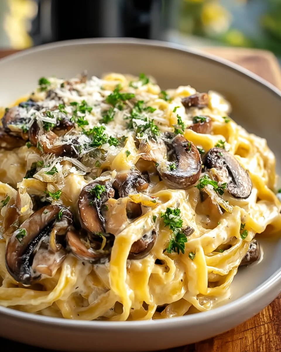 Delicious Mushroom Gruyere Pasta: A Cheesy Comfort Food Recipe