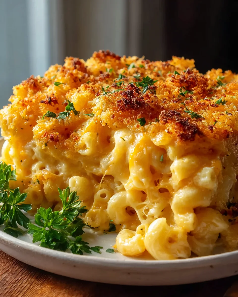 Ultimate Cheesy Creamy Baked Mac and Cheese Recipe