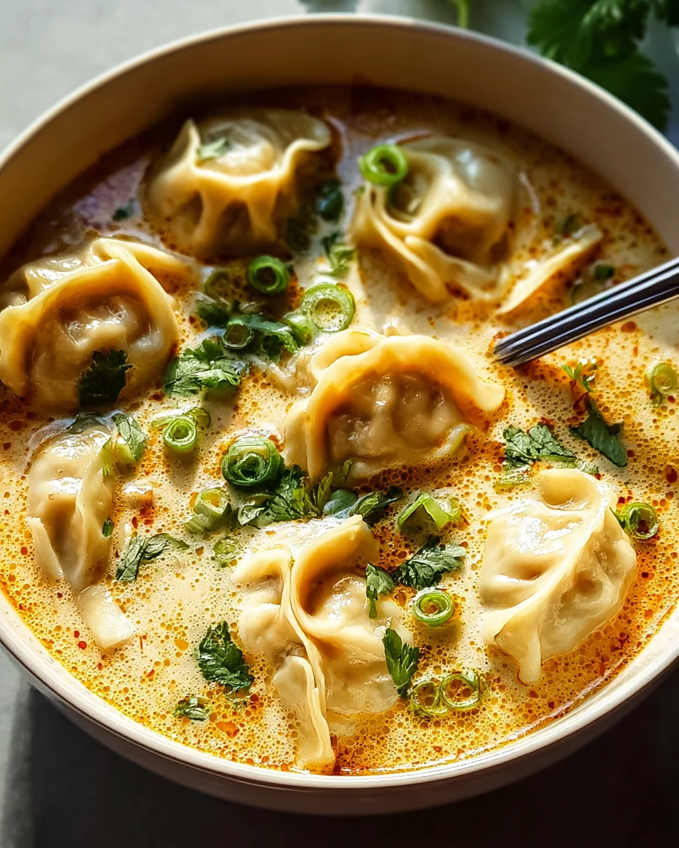 Easy Thai Potsticker Soup: Flavorful Beef Dumpling Delight