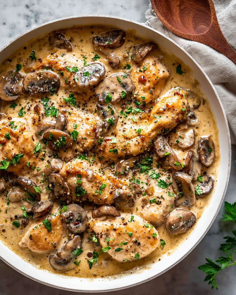 Rich Chicken Stroganoff: Creamy, Easy Dinner Recipe