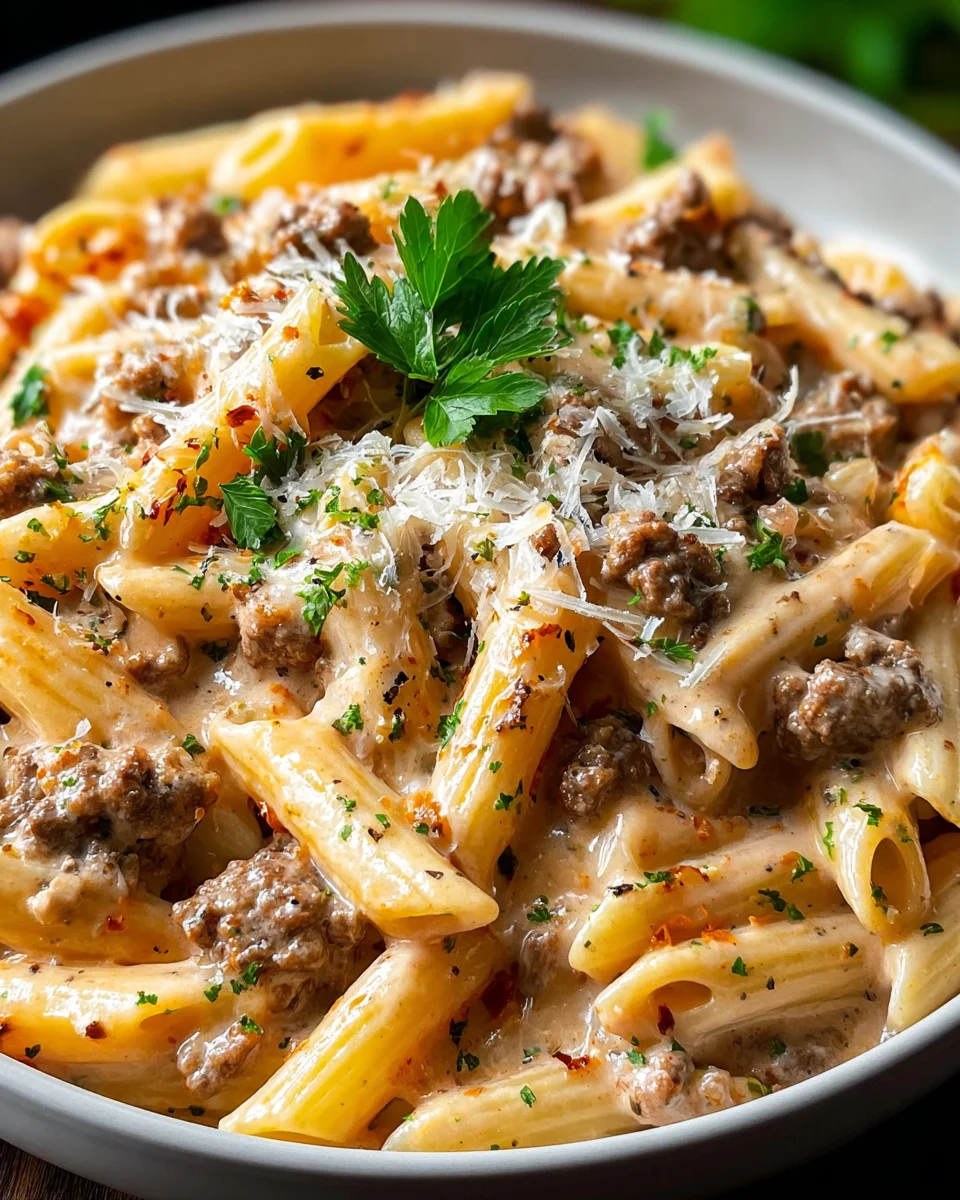 Irresistible Creamy Beef Pasta Recipe for Cozy Nights