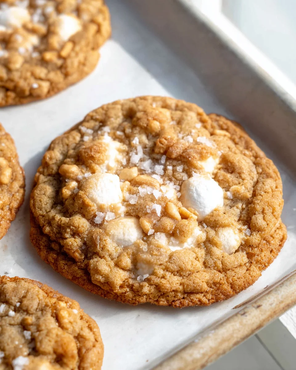 Delicious Marshmallow Crispy Cookies: Costco Copycat Recipe
