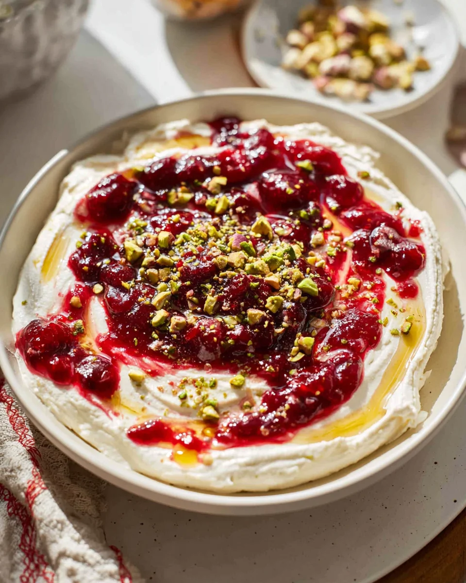 Delicious Cranberry Whipped Feta Dip Recipe for Entertaining