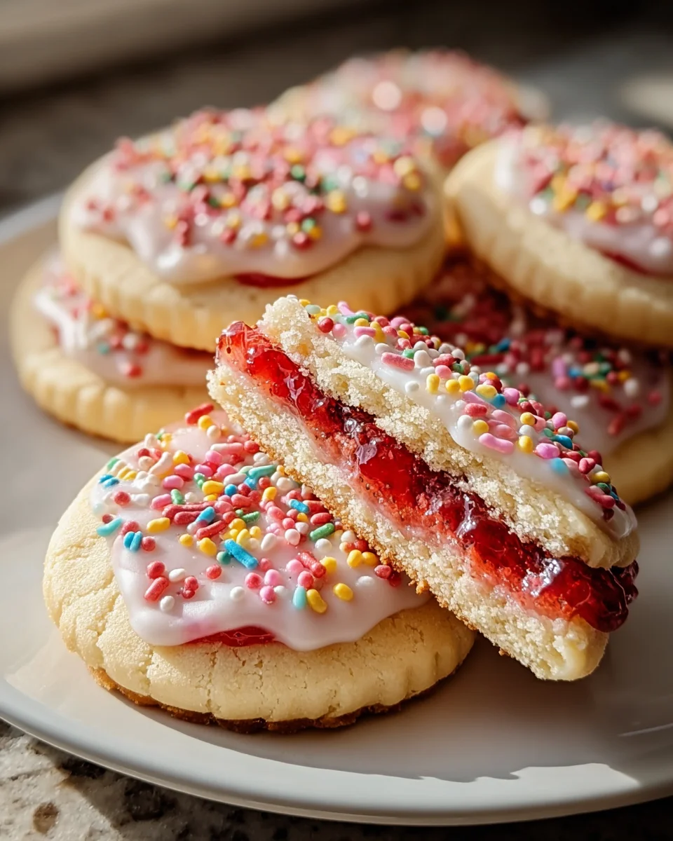 Best Strawberry Pop Tart Sugar Cookies You'll Make