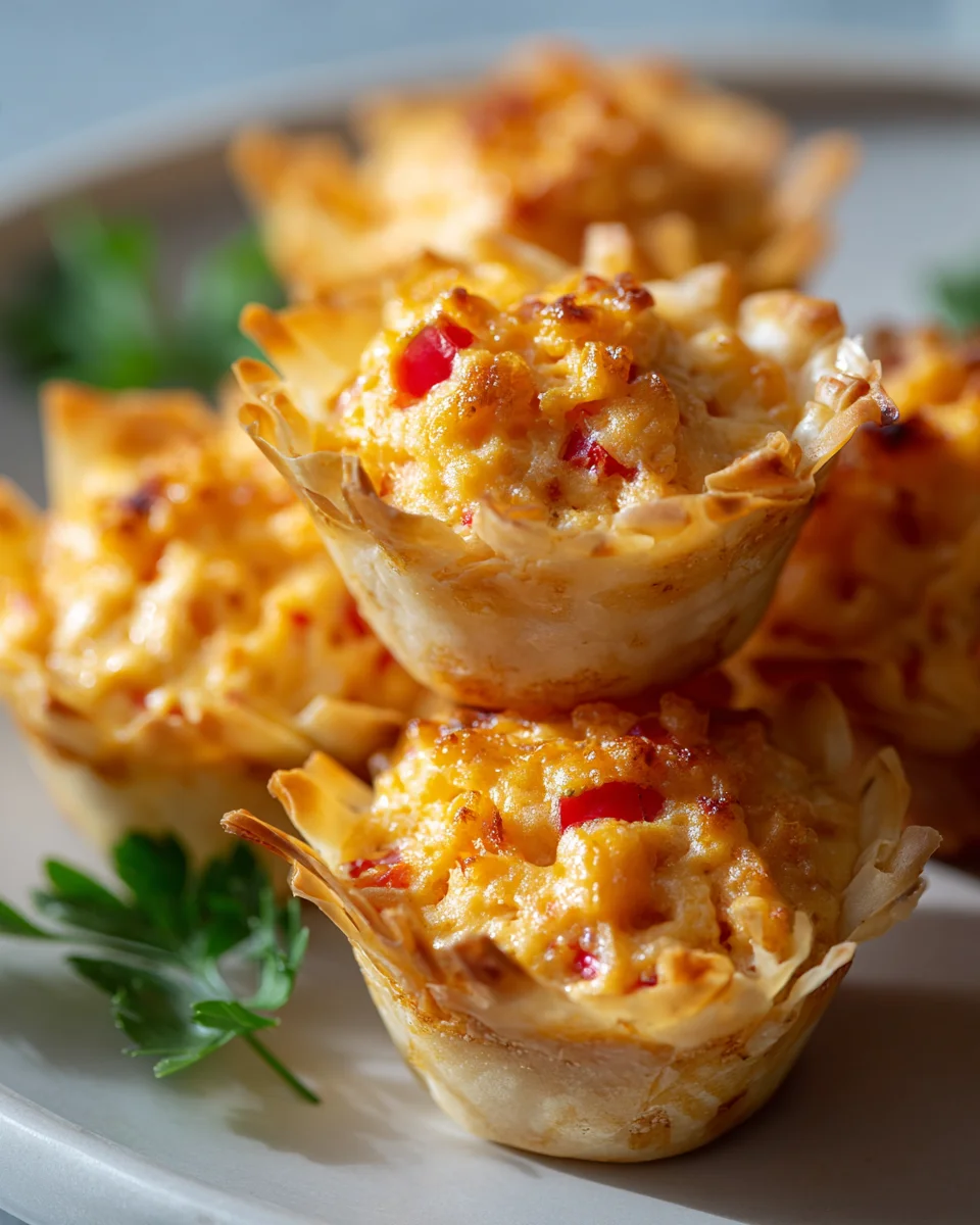 Delicious Pimento Cheese Bites for Easy Party Snacking