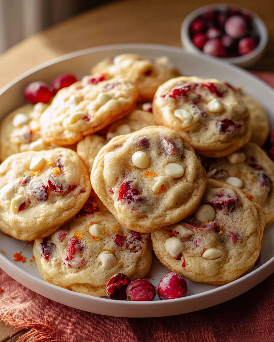 Delicious White Chocolate Cranberry Cookies Recipe to Try!