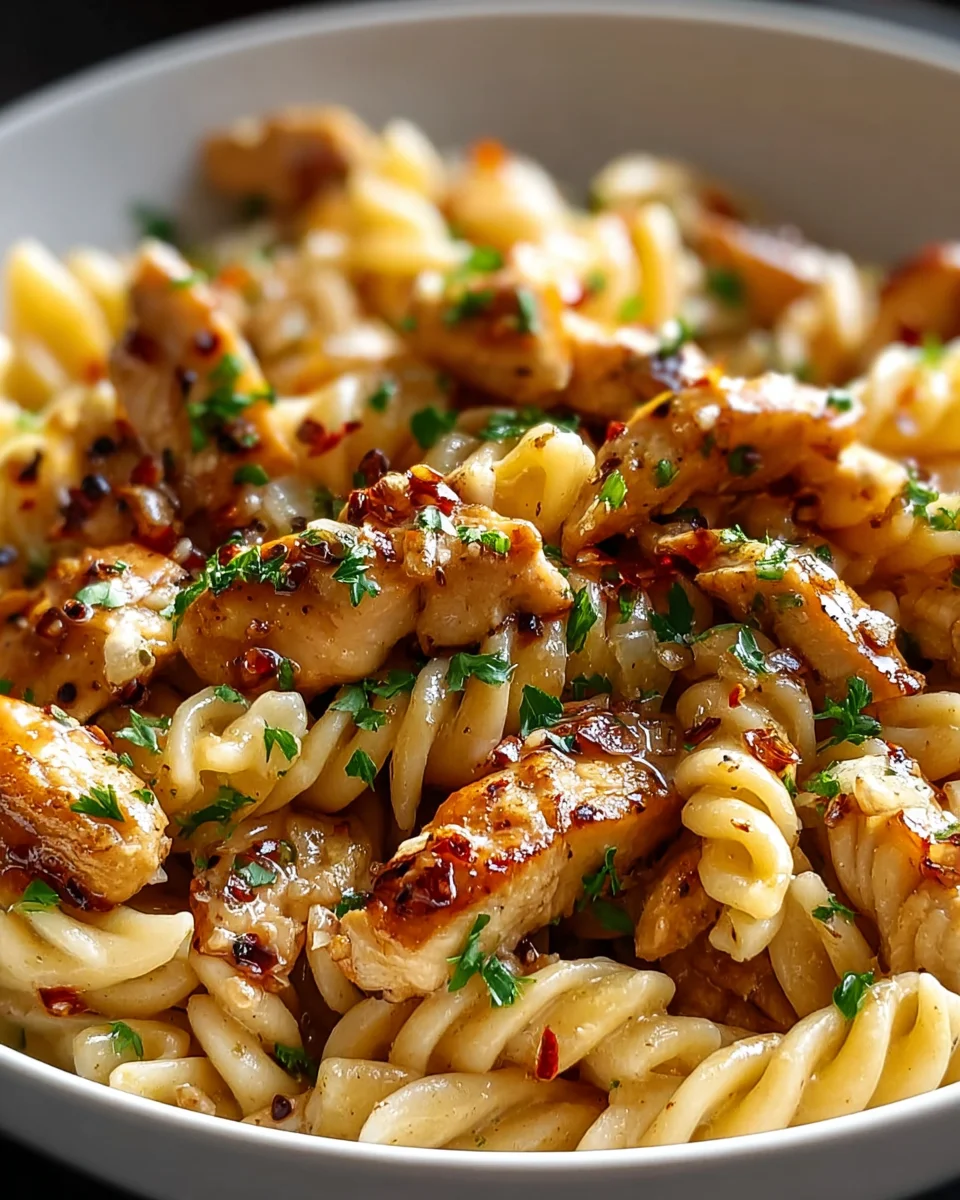 Delicious Honey Pepper Chicken Pasta Recipe in Minutes!